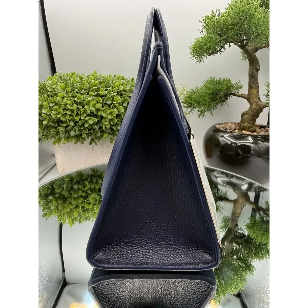 MSCHF Global Supply Chain Telephone (GSCT) handbag in Navy with Detachable Strap